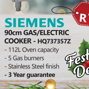 Cooker at Tafelberg Furnishers