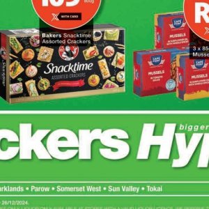 Crackers at Checkers Hyper