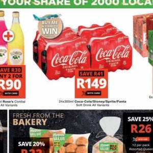  Coca Cola at Checkers Hyper