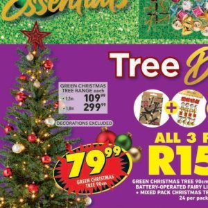 Christmas tree at Shoprite