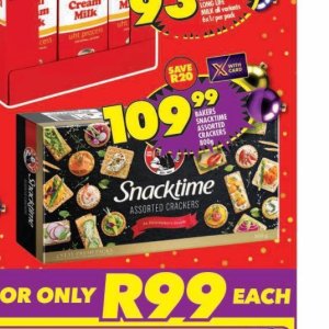 Crackers at Shoprite