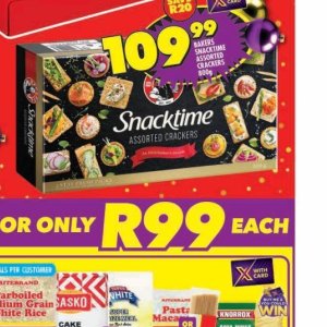 Crackers at Shoprite