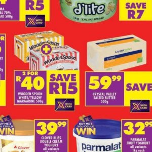 Margarine at Shoprite