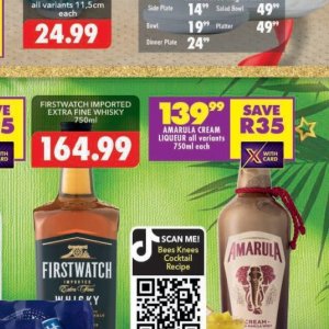 Liqueur at Shoprite