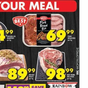 Pork at Shoprite