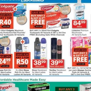 Toothpaste colgate  at Checkers Hyper