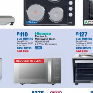 Microwave oven at OK Furniture