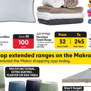 Towel at Makro