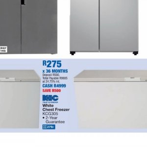 Freezer at OK Furniture