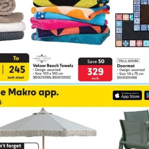 Towels at Makro