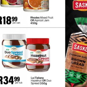 Hazelnut cream at Take n Pay