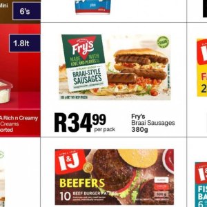 Sausages at Take n Pay