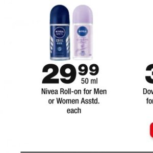 Roll-on nivea  at OK Foods