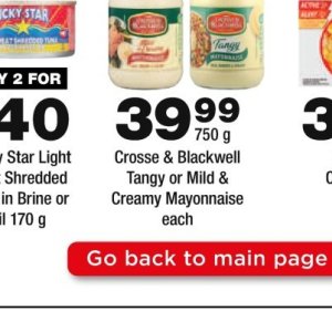 Mayonnaise at OK Foods