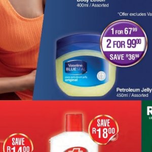 Petroleum jelly at Dis-Chem Pharmacies