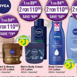 Body lotion nivea  at Dis-Chem Pharmacies