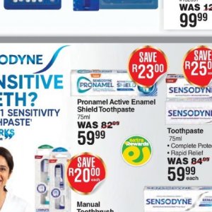 Toothpaste at Dis-Chem Pharmacies