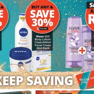 Body lotion nivea  at Checkers