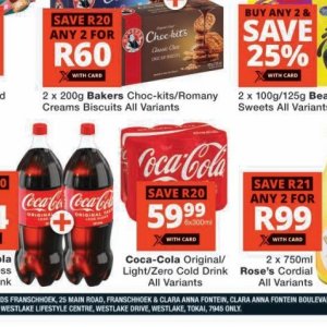  Coca Cola at Checkers