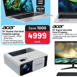 Laptop acer  at Makro