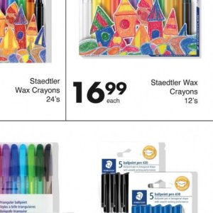 Wax crayons at Save Hyper