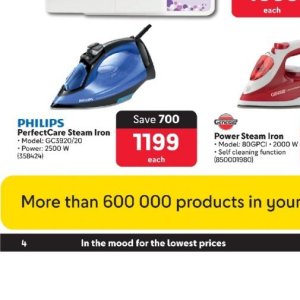 Iron philips  at Makro