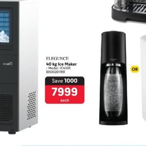 Ice maker at Makro