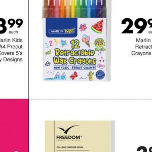 Wax crayons at Save Hyper