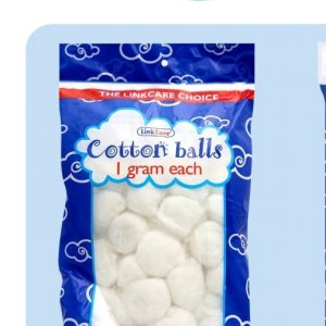 Cotton balls at Link Pharmacy