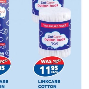 Cotton buds at Link Pharmacy