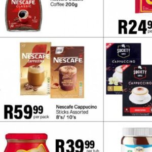 Coffee at Take n Pay