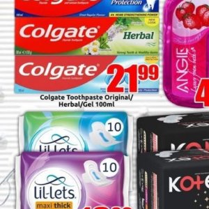 Toothpaste colgate  at Three Star Cash and Carry