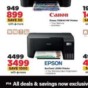 Printer epson  at HiFi Corp