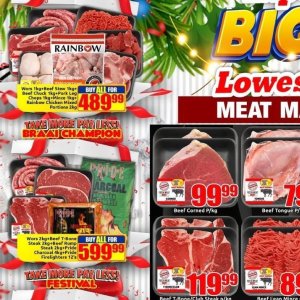 Beef at Three Star Cash and Carry