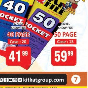 Book at Kit Kat Cash&Carry