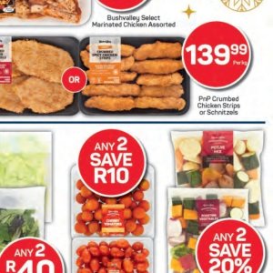 Schnitzel at Pick n Pay Hyper