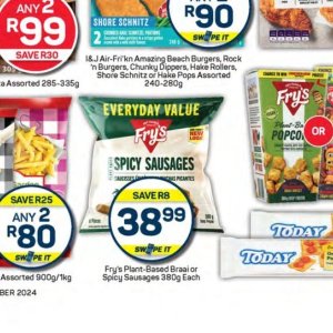 Sausages at Pick n Pay Hyper