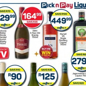 Brandy at Pick n Pay Hyper