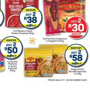 Spaghetti maggi  at Pick n Pay Hyper