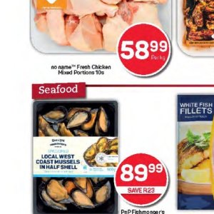 Seafood at Pick n Pay Hyper