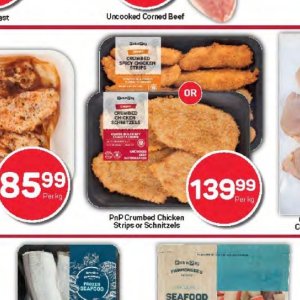 Schnitzel at Pick n Pay Hyper