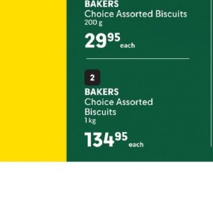 Biscuits at Makro