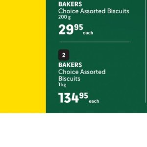 Biscuits at Makro