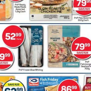 Seafood at Pick n Pay Hyper