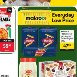 Pasta at Makro