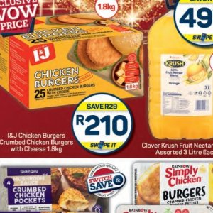 Burgers at Pick n Pay Hyper