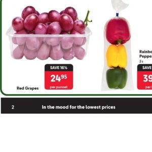 Grapes at Makro