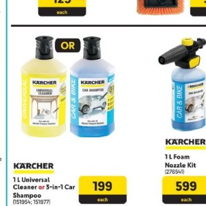 Car shampoo at Makro