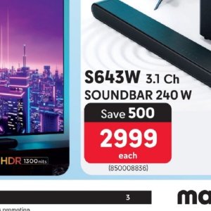  SoundBar at Makro