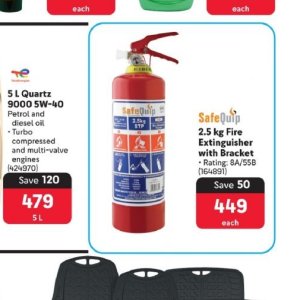 Fire extinguisher at Makro